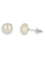 Oorstekers Parel Wit - thumbnail