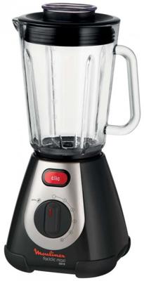 Moulinex Faciclic Maxi Cristal 2 l Blender voor op aanrecht Zwart 600 W