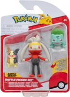 Pokemon Battle Figure Pack - Morpeko, Raboot & Bulbasaur - thumbnail