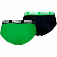 Slips Puma Zwart Groen - Maat: S - thumbnail