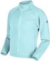 softshelljas Highton junior polyester aqua maat 135 140 - thumbnail