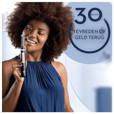 Oral B iO Series 4 met Reis etui Tandenborstel Zwart - thumbnail