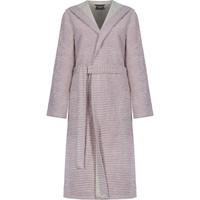 Cawö Cawo Home Dames Badjas Extra licht met Capuchon 6221 beere 42 - thumbnail