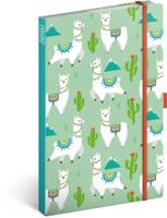 Llamas Notitieboek A5 - thumbnail