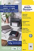 Avery-Zweckform 3666-10 Universele etiketten 38 x 21.2 mm Papier Wit 650 stuk(s) Permanent hechtend Inkjet, Laser (zwart/wit), Laser (kleur), Kopiëren - thumbnail