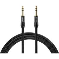 Warm Audio 55-90046 (2) Jackplug Instrumenten Aansluitkabel [1x Jackplug male 6,3 mm - 1x Jackplug male 6,3 mm] 3.00 m Zwart - thumbnail