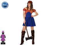 Kostuums voor Volwassenen Th3 Party Multicolour Maat XS/S - thumbnail