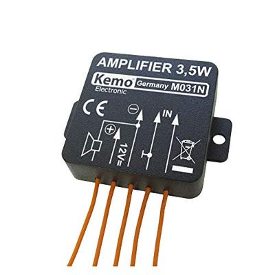 Kemo M031N Mono-versterker Module 5 V/DC, 6 V/DC, 9 V/DC, 12 V/DC 3.5 W