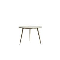 Light & Living Ronde Salontafel 'Zeca' Marmer, 59cm - thumbnail