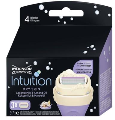 Wilkinson Intuition dry skin mesjes 3 Stuks
