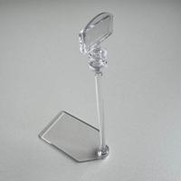 Pop-clip kaarthouder met voet hoog 100mm - 60 stuks - thumbnail