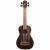Kala U-Bass Striped Ebony, Fretted, Metal Round Wound Strings bas-ukelele met deluxe gigbag - thumbnail