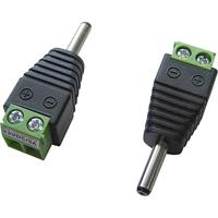 TRU COMPONENTS LT-DC3.5M Laagspannings-connector Stekker, recht 3.5 mm 1.3 mm 1 stuk(s) - thumbnail