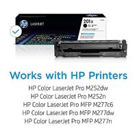 HP Toner 201X Origineel Zwart 2800 bladzijden CF400X - thumbnail