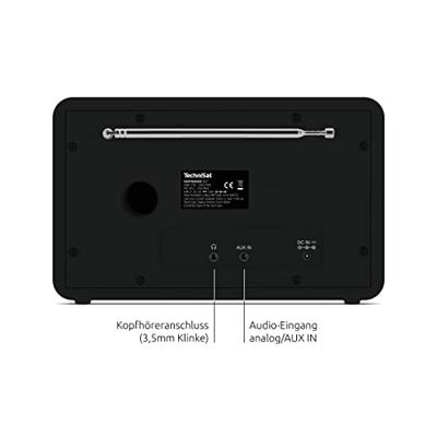 TechniSat Digitradio 307 BT DAB radio Zwart