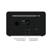 TechniSat Digitradio 307 BT DAB radio Zwart - thumbnail