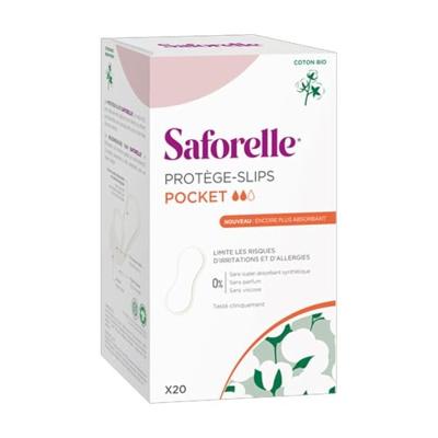 Saforelle Coton Protect Inlegkruisjes Pocket 20