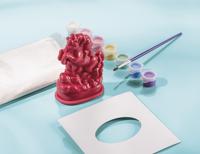 Totum eenhoorn gips gieten - thumbnail