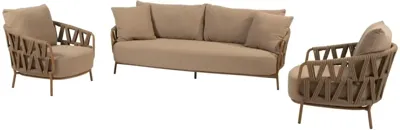 4 Seasons Outdoor stoel-bank loungeset biarritz amber