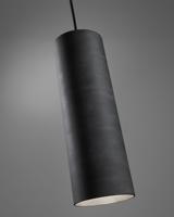 Kave Home Hanglamp 'Maude' Ø10cm, kleur Grijs - thumbnail