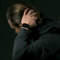 Nomad Modern lederen horlogeband brown / zilveren hardware 45/46/49 mm - Rustic Brown - thumbnail