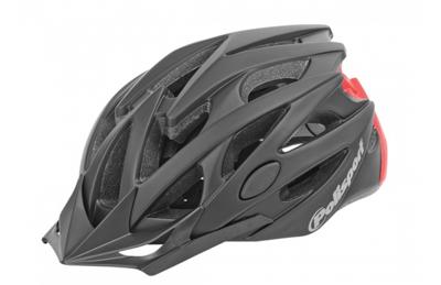 Polisport twig fietshelm l 58-61cm zwart/mat rood