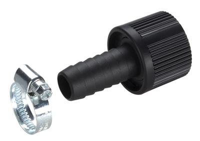 Gardena Aansluitstuk 19mm 3/4" - Vacuümbestendige Koppeling voor Tuinslang/Pomp - Inclusief Slangklem