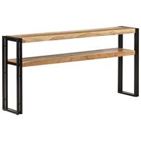 Wandtafel 150x30x75 cm massief acaciahout - thumbnail