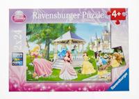 Ravensburger puzzel disney: betoverende prinsessen 2x24 stukjes - thumbnail