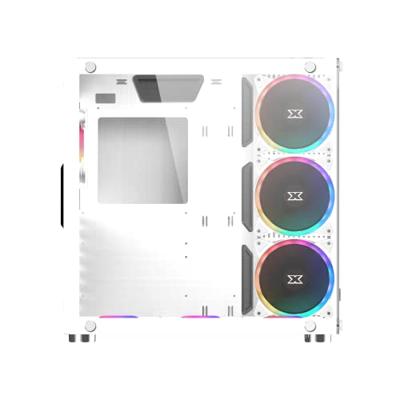 Xigmatek PC- Gehäuse Xigmatek Aquarius Plus Arcti Midi-tower PC-behuizing Wit