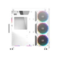 Xigmatek PC- Gehäuse Xigmatek Aquarius Plus Arcti Midi-tower PC-behuizing Wit - thumbnail