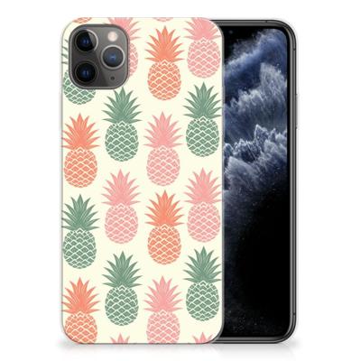 Apple iPhone 11 Pro Max | Siliconen Case | Ananas