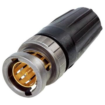 Neutrik NBNC75BLP9X BNC-connector Stekker, recht 75 Ω 1 stuk(s) Neutrik NBNC75BLP9X BNC-connector Stekker, recht 75 Ω 1 stuk(s)