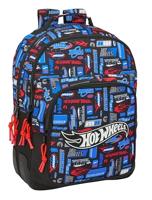 Schoolrugzak Hot Wheels Multicolour 32 x 42 x 15 cm - thumbnail