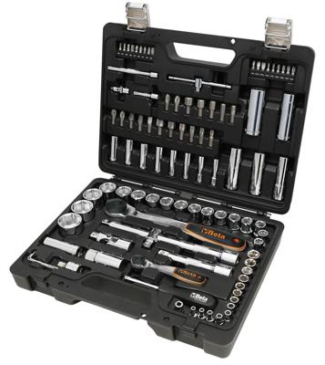 Beta BW 903E/C98 Dopsleutelset 1/2" en 1/4" | 98 Delig - 009036198 Beta BW 903E/C98 Dopsleutelset 1/2" en 1/4" | 98 Delig - 009036198
