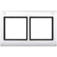 Merten 401219 Afdekking Frame AquaDesign Polar-wit 1 stuk(s) - thumbnail