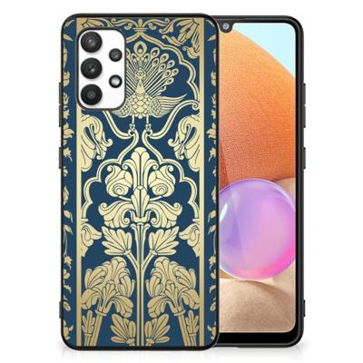 Samsung Galaxy A32 4G | A32 5G Enterprise Editie Bloemen Hoesje Beige Flowers