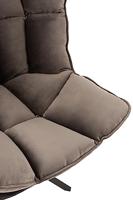 J-Line Fauteuil 'Madelaine' kleur Grijs/Beige - thumbnail