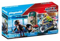 Playmobil 70572 City Action Politiemotor Achtervolging van de Geldrover - thumbnail