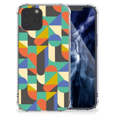 iPhone 12 Pro Max Doorzichtige Silicone Hoesje Funky Retro