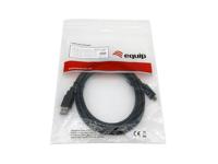 Equip 128344 USB-kabel 2 m USB 3.2 Gen 1 (3.1 Gen 1) USB A USB C Zwart - thumbnail