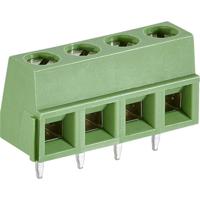 TE Connectivity 282836-4 Klemschroefblok 1.31 mm² Aantal polen 4 Groen 1 stuk(s) - thumbnail