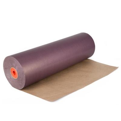 Kraftpapier op rol 59 cm x 400 meter 50 gram/m2 aubergine