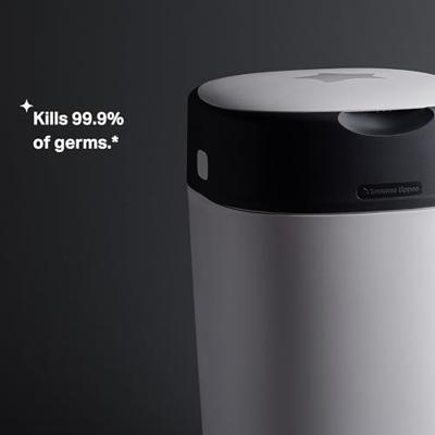 Luieremmer Tec et Twist & Click TOMMEE TIPPEE Sangenic wit katoen