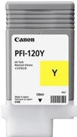 Canon Inktcartridge PFI-120 Y Origineel Geel 2888 C 001 - thumbnail
