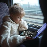 De elektronische reisschaakset - thumbnail