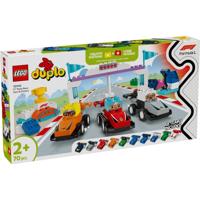 LEGO duplo town 10445 f1 team racewagens en coureurs - thumbnail