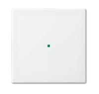 Busch-Jaeger 2CKA006220A0355 Afdekking 1-voudig free@home Wit, Zuiver wit (RAL 9010) 1 stuk(s) - thumbnail