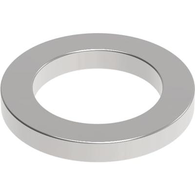 Maul Neodymium magneet MAUL (Ø x h) 12 mm x 1.5 mm Ring Zilver 10 stuk(s) 6168396
