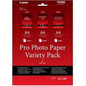 Canon PVP-201 Pro Photo Paper Variety Pack A4 3x5 vel